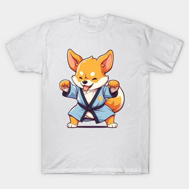 corgi T-Shirt by lets find pirate